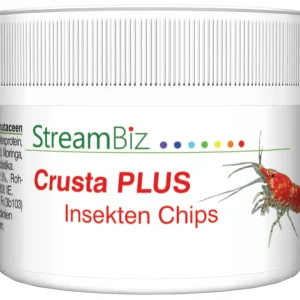 Meistverkauft StreamBiz Crusta PLUS Insekten Chips für Wirbellose, 40 g